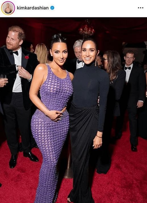 Usunięte zdjęcie Kim Kardashian z Meghan Markle