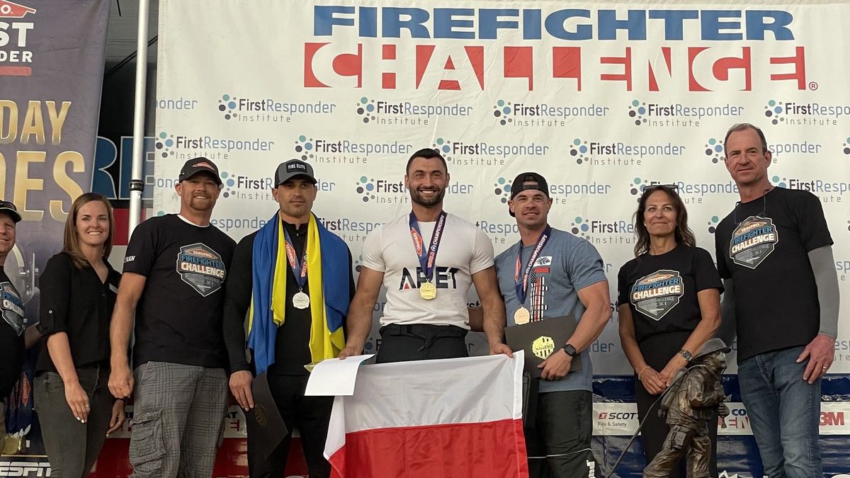 Adam Spychała jest pierwszym Polakiem w historii, który stanął na najwyższym stopniu podium