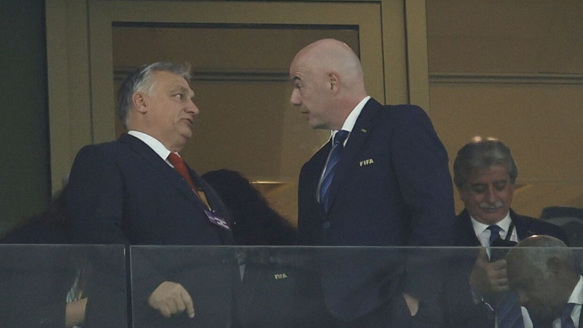 Viktor Orban i Gianni Infantino