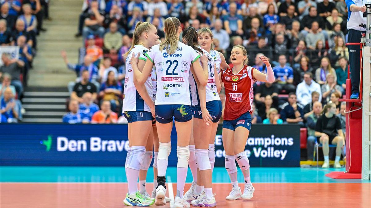 Materiały prasowe / CEV / Na zdjęciu: siatkarki BKS Bostik ZGO Bielsko-Biała