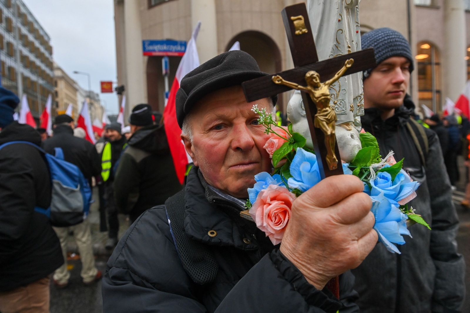 Protest rolników w Warszawie