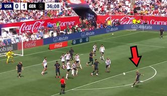 Piękny gol dla USA, Niemiec bez szans