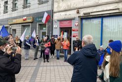 "Minister Czarnek sieje nienawiść w kraju". Protest w Dzień Nauczyciela w Gdańsku