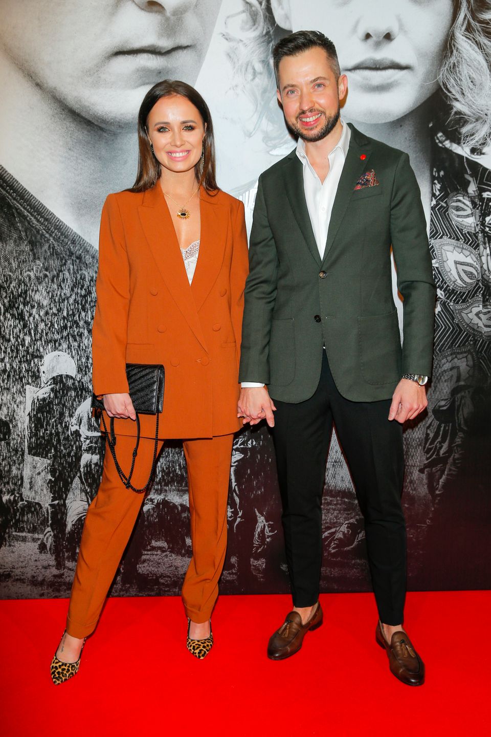 Agnieszka Mrozińska, Alex Caprice - Premiera filmu Mój dług