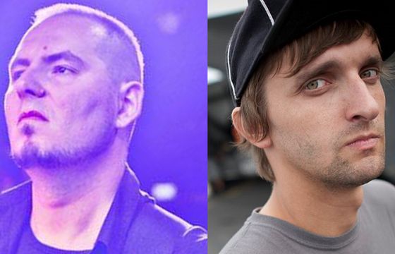 Marcin Łyźniak i Piotr Gatys w agencji Gong