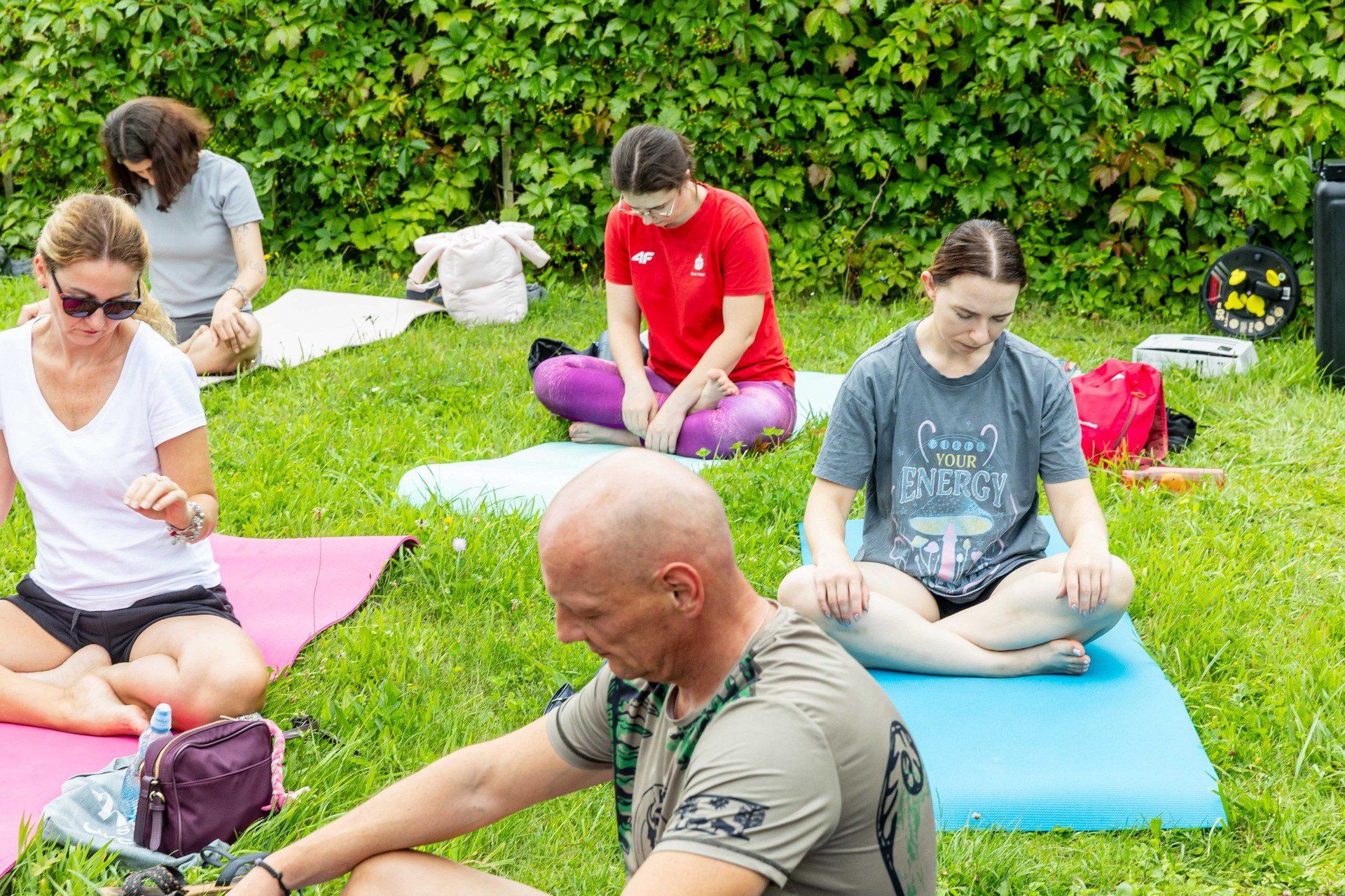 Joga na dachu