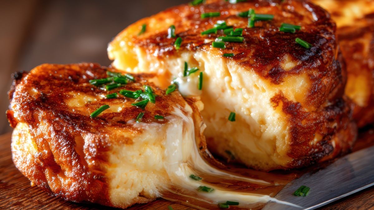 Grillowane halloumi z miodem
