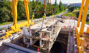Gigant zjeżdża pod ziemię. Ruszył kolejny etap budowy Kolei Dużych Prędkości