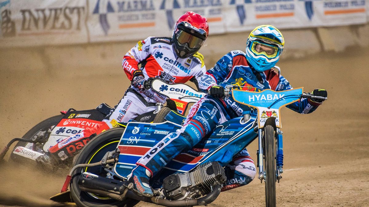 WP SportoweFakty / Karol Słomka / Na zdjęciu: Michał Gruchalski na prowadzeniu