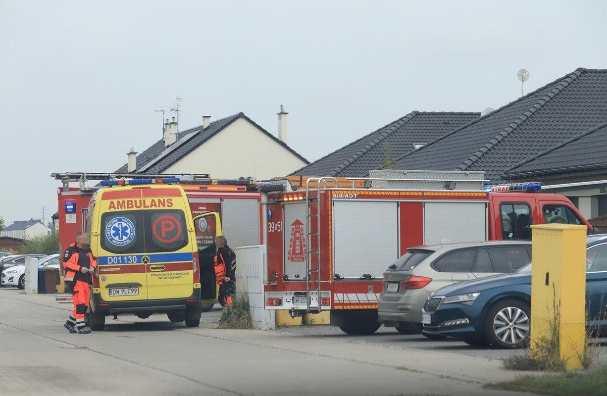 Kiełczów: Akcja straży pożarnej. Jedna osoba poszkodowana