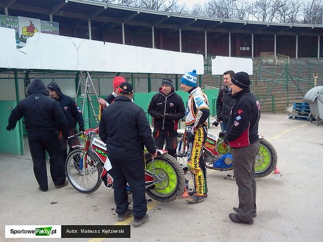 Wrocławianie w końcu odbyli trening z prawdziwego zdarzenia