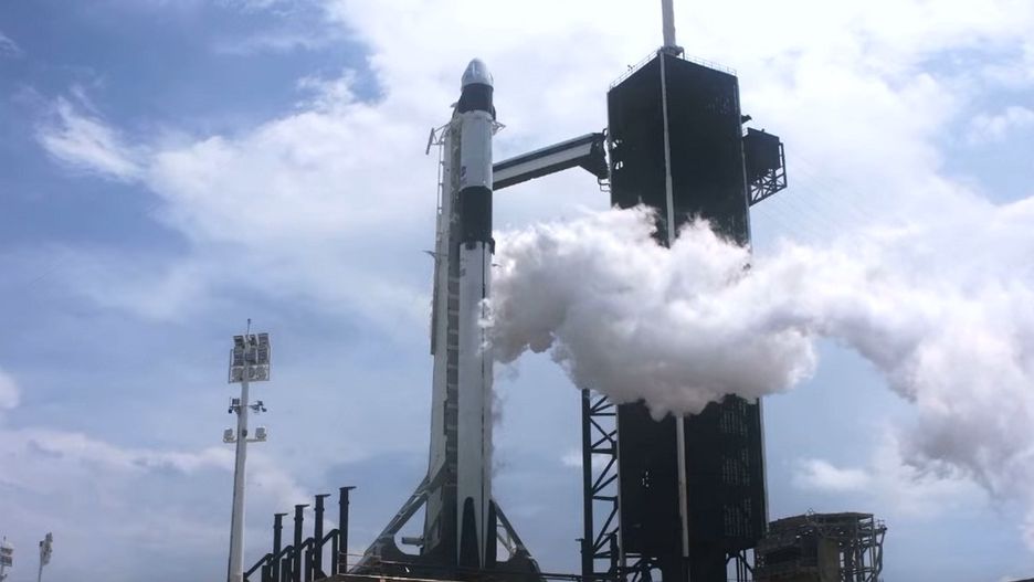 Historyczny lot NASA i Space X