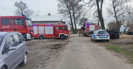 Groźny wypadek w Wielkopolsce. Koło od ciężarówki przygniotło 5-latka