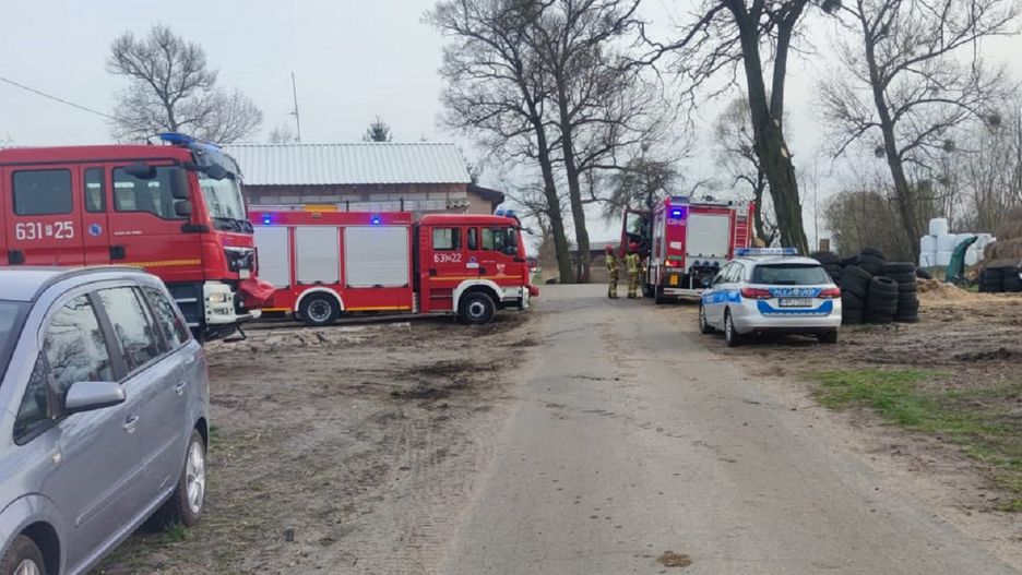 Groźny wypadek w Wielkopolsce. Koło od ciężarówki przygniotło 5-latka
