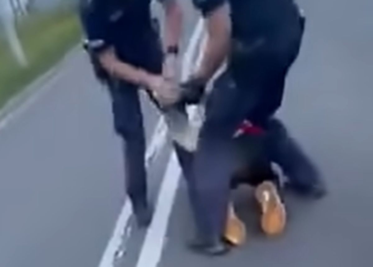 Kadr z nagrania.