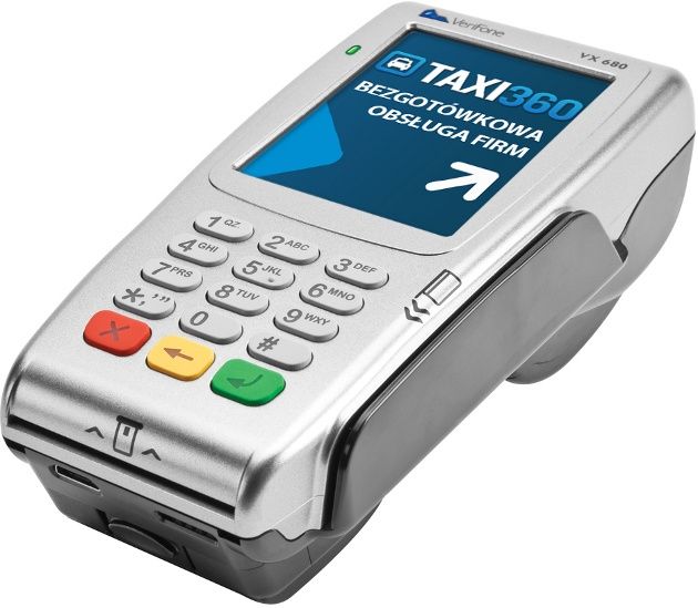 verifone polska terminal płatność bezgot&oacute;wkowa karta polskie taks&oacute;wki