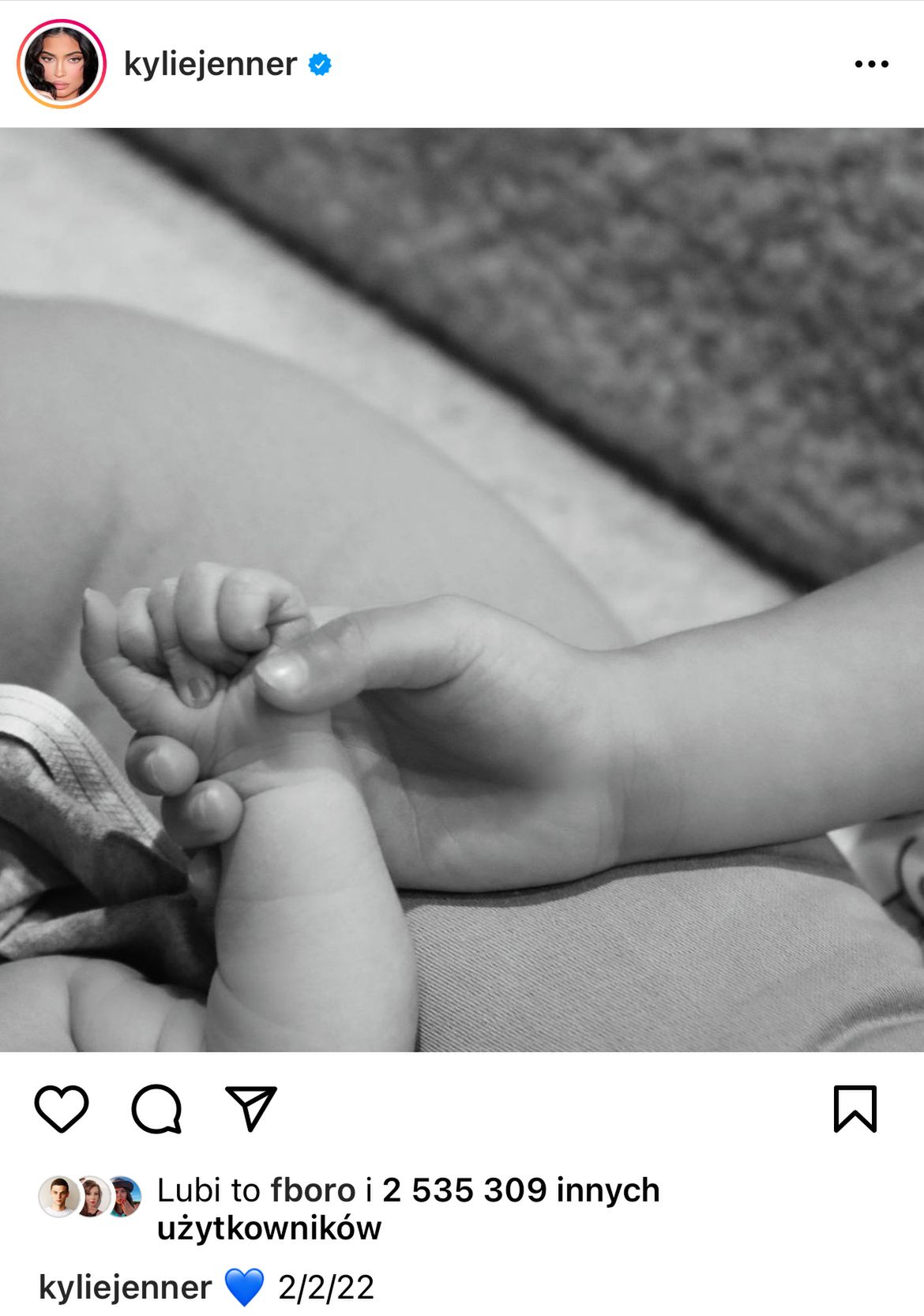 Kylie Jenner urodziła drugie dziecko