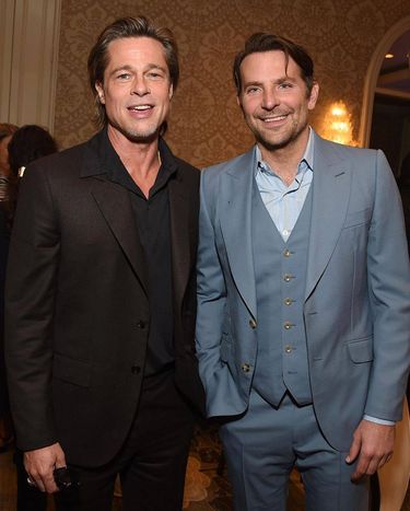 Bradley Cooper i Brad Pitt podczas AFI Awards