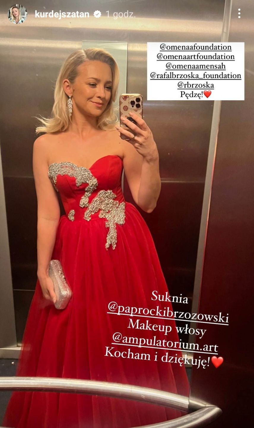 Barbara Kurdej-Szatan - Wielka Aukcja Charytatywna Top Charity 2023