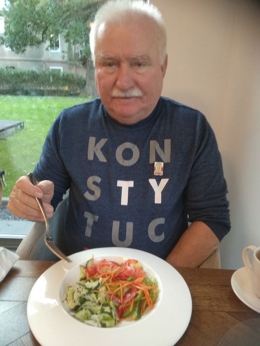 Lech Wałęsa na diecie