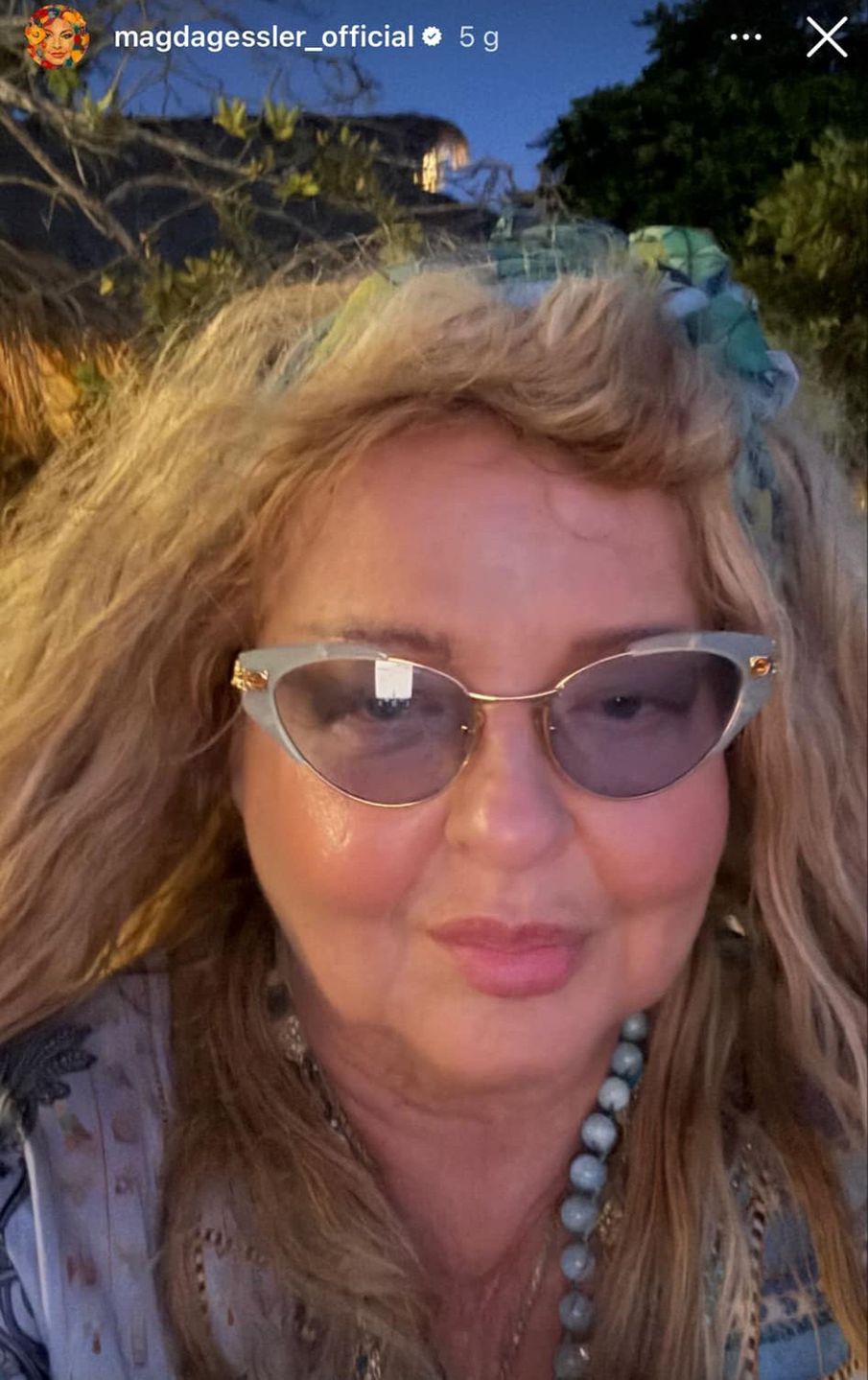 Magda Gessler pokazała się w naturalnej wersji 