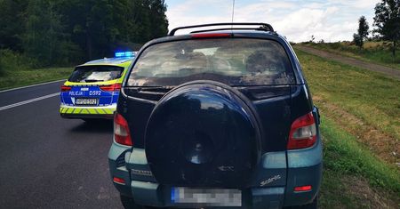 Pościg we Frampolu. 46-latek miał ponad 2,5 promila alkoholu