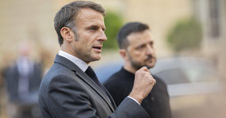 Macron ocenił decyzję Zełenskiego. Wspiera dialog z USA