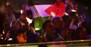 Protest na Eurowizji. Podczas występu Izraela rozwinięto flagę