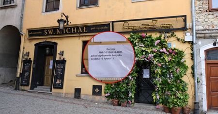 Dwie popularne restauracje w Lublinie zamknięte do odwołania. Informacja na drzwiach: „Zakaz użytkowania budynku”