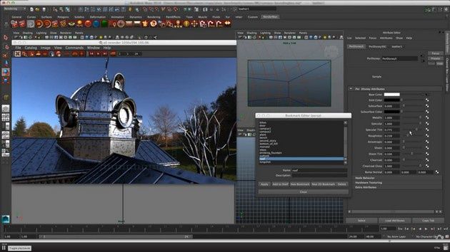 RenderMan screen