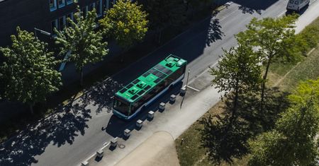 Fotowoltaika na autobusach. Ambitny projekt Niemców
