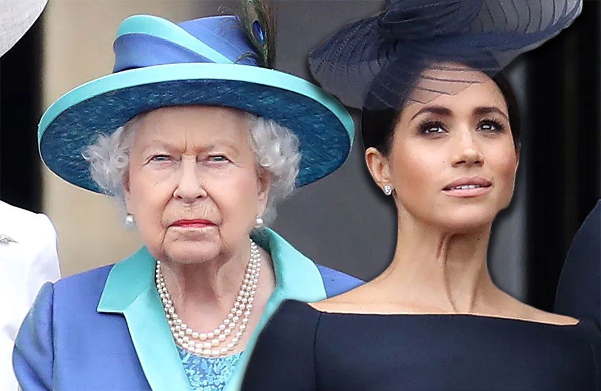 Elżbieta II i Meghan Markle