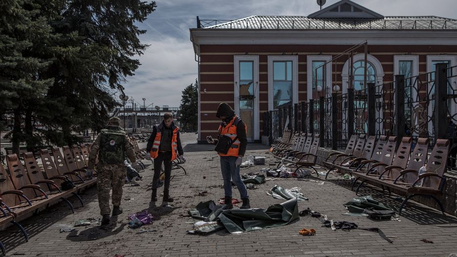 BBC przekazała, że do ataku na dworzec kolejowy w Kramatorsku najprawdopodobniej użyto bomby kasetowej