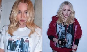 68-letnia Madonna wdziała PRZEZROCZYSTY STANIK i zachęca, żeby kupować od niej ciuchy. Zadziałała na was ta siła perswazji? (FOTO)