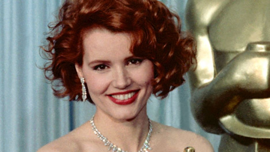 Geena Davis z Oscarem