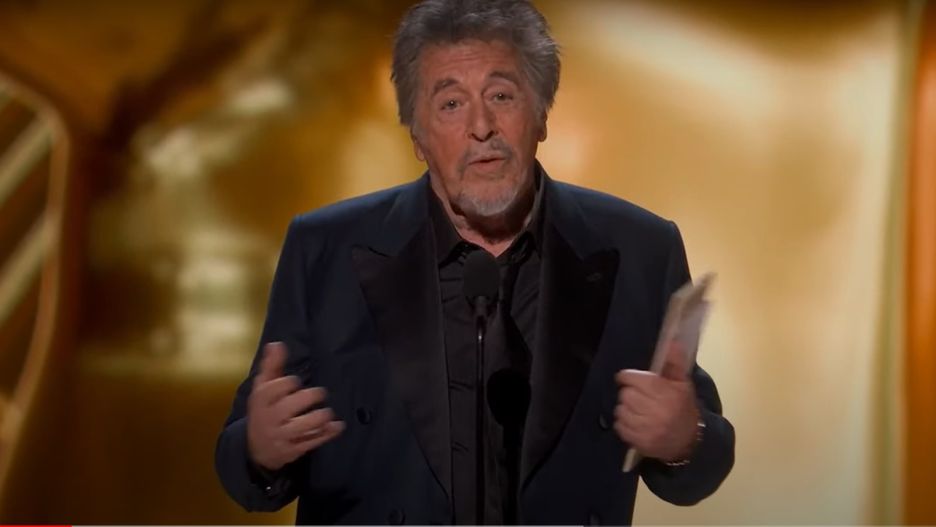 Al Pacino zaskoczył wszystkich na Oscarach