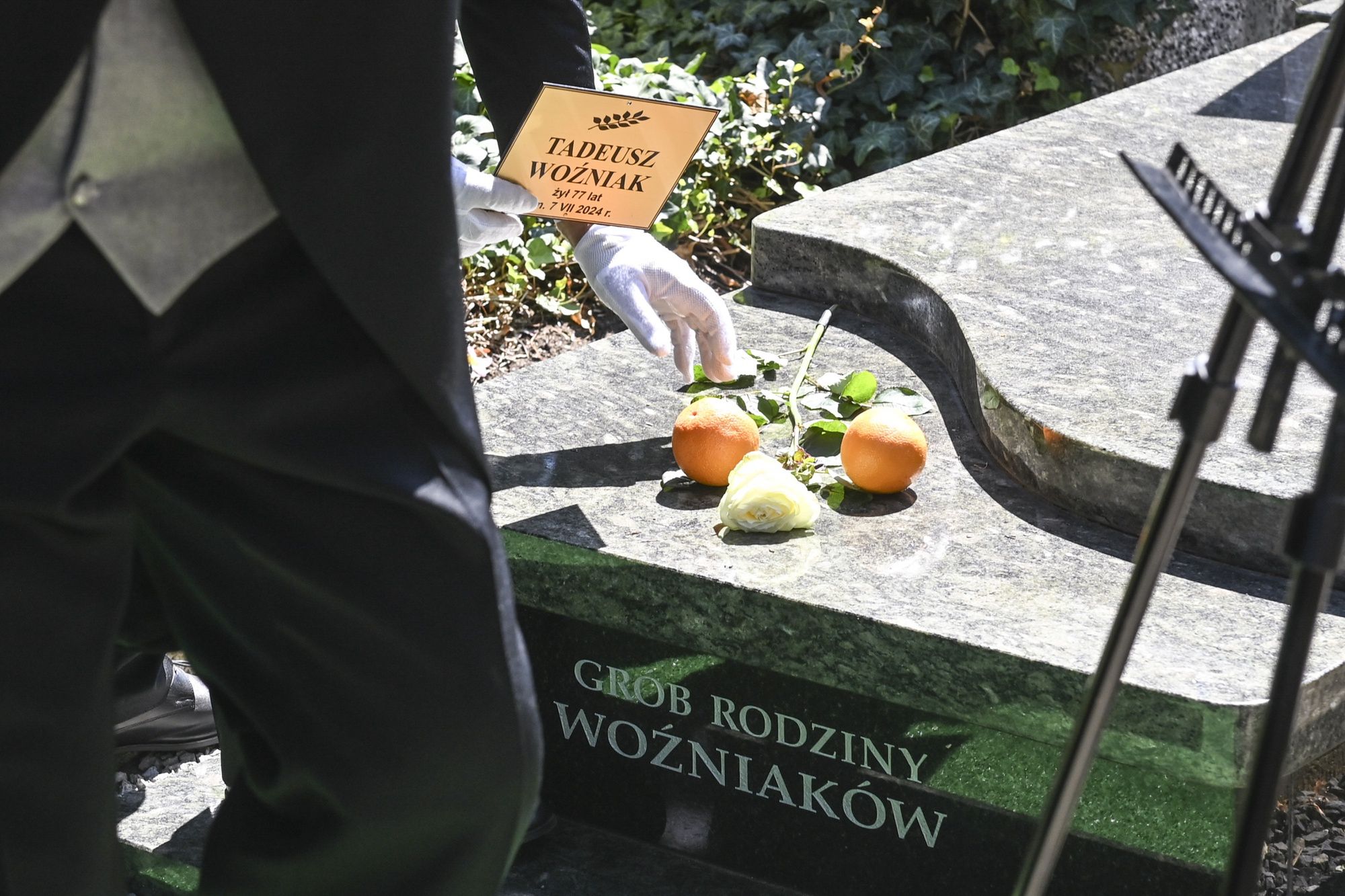 Fot. AKPApogrzeb, lipiec 2024, Pogrzeb Tadeusza Woźniaka