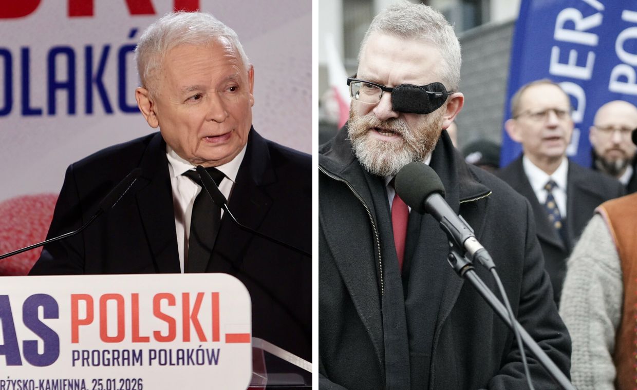 wiadomości,aktualności,WP Wiadomości Kaczyński i Braun w jednym rządzie? Polacy ocenili szanse [SONDAŻ]