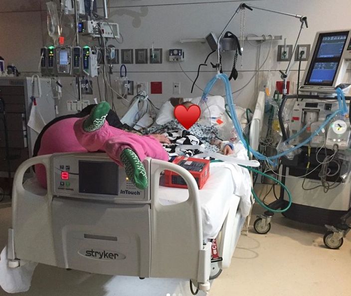 Celebrytka zamieściła zdjęcie ze szpitala