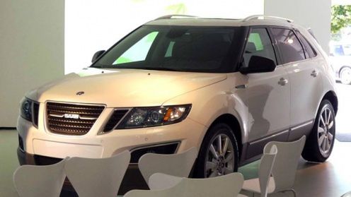 Produkcyjny Saab 9-4X przyłapany bez kamuflażu