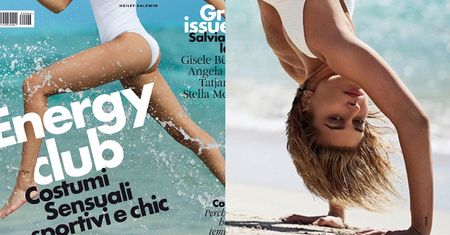 "Najseksowniejsza" Hailey Baldwin hasa w kostiumach kąpielowych