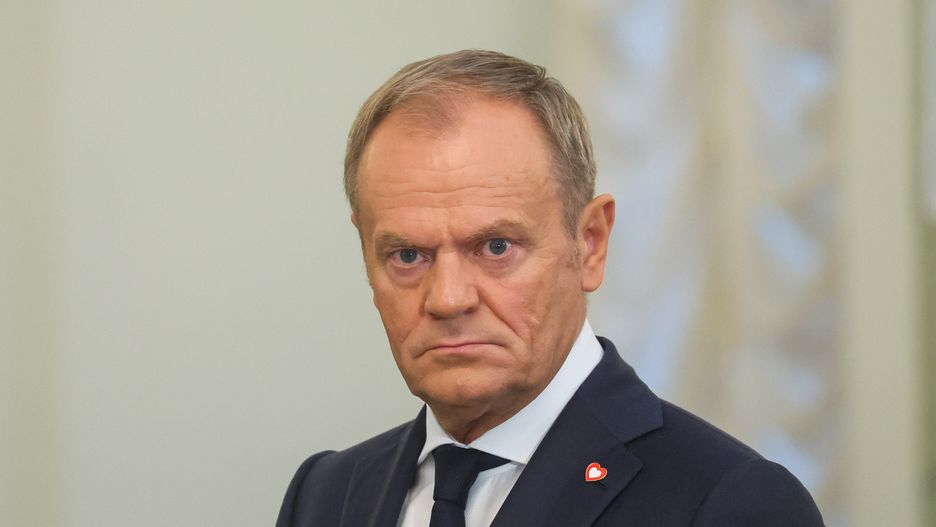 Warszawa, 13.05.2024. Premier Donald Tusk podczas uroczystości powołania nowych członków Rady Ministrów, 13 bm. w Pałacu Prezydenckim w Warszawie. (mr) PAP/Leszek Szymański