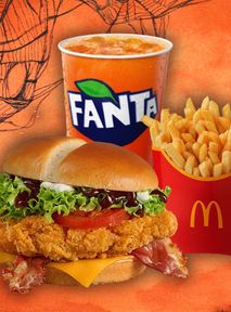 Halloweenowa kanapka w McDonaldzie. Dostępna tylko przez kilka dni