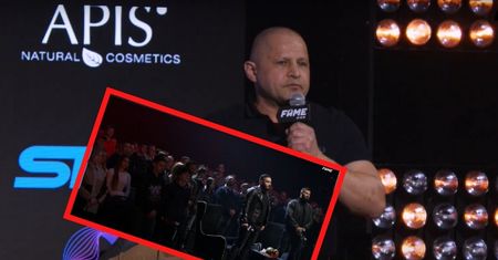 Minuta ciszy na konferencji Fame MMA. Tak oddano hołd ofiarom wojny w Ukrainie