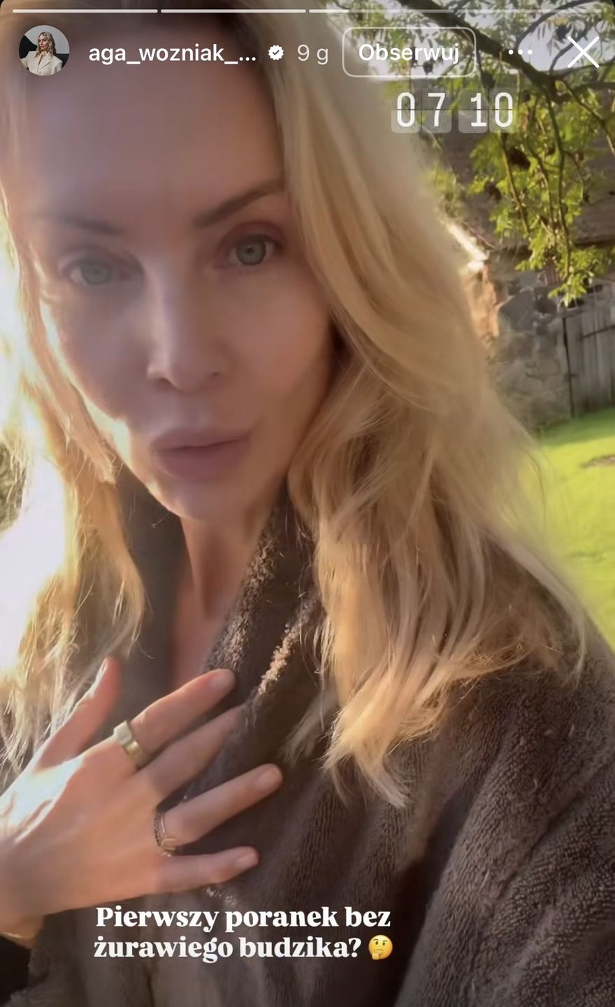 Naturalna Agnieszka Woźniak-Starak 