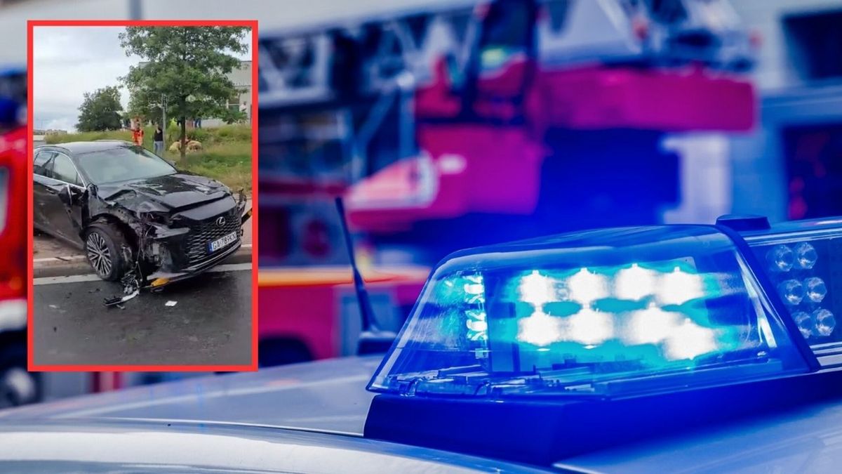 Wypadek w centrum Gdyni