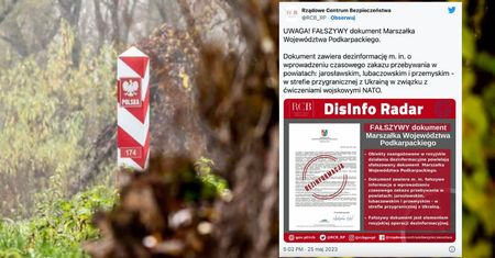RCB bije na alarm. "To kolejny element rosyjskiej operacji dezinformacyjnej"
