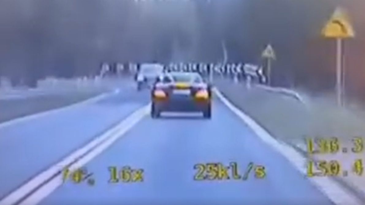 Policjanci gonili za piratem drogowym