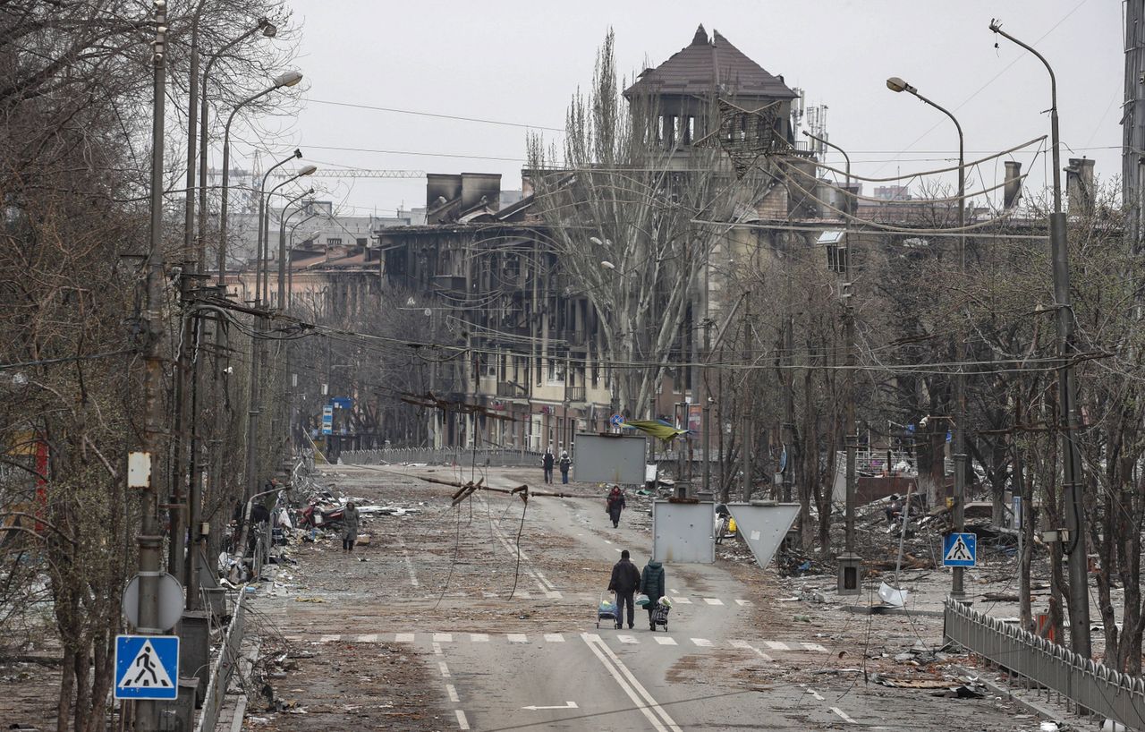 Mariupol po rosyjskich atakach