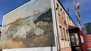 Ostrowite: Głosowanie na murale. W konkursie "Widok na jezioro"